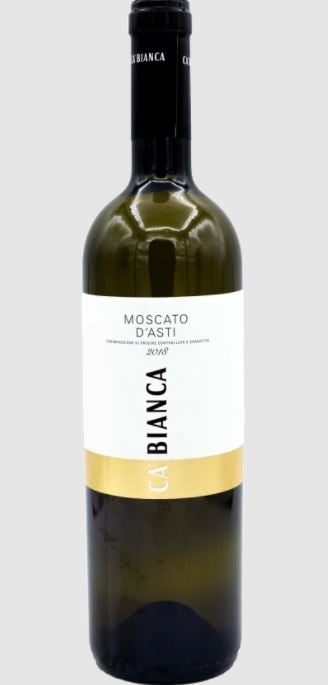 Ca Bianca de Moscato da Asti “2018 - White wine from Italy