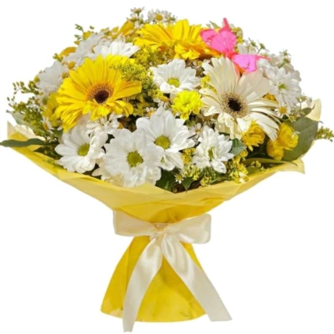 White And Yellow Mix