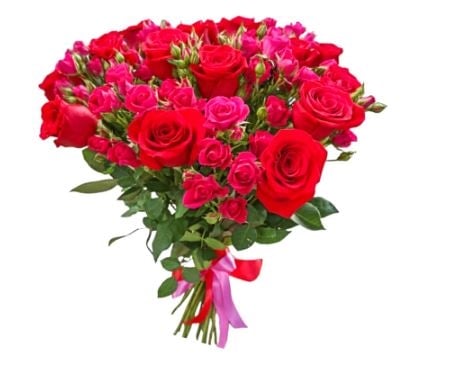 Bright Red bouquet (Regular)