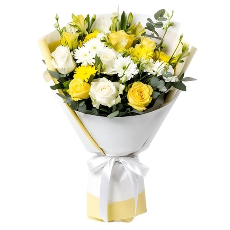 Yellow & White Florist Choice (Regular)