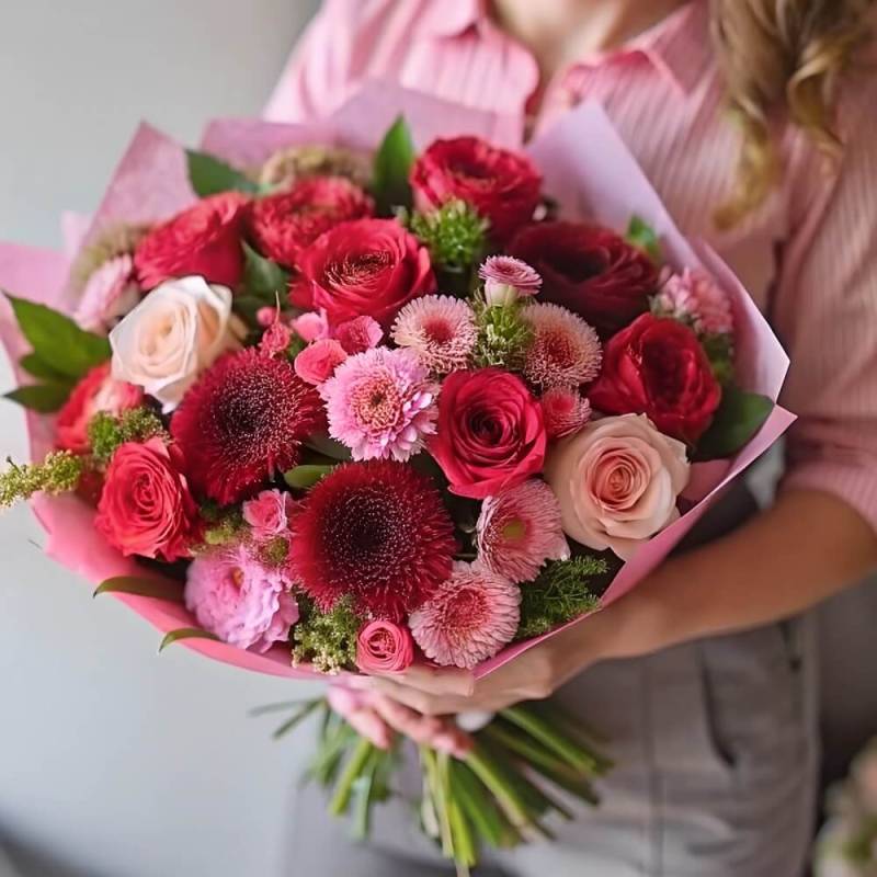 Red & Pink Florist Choice (Regular)