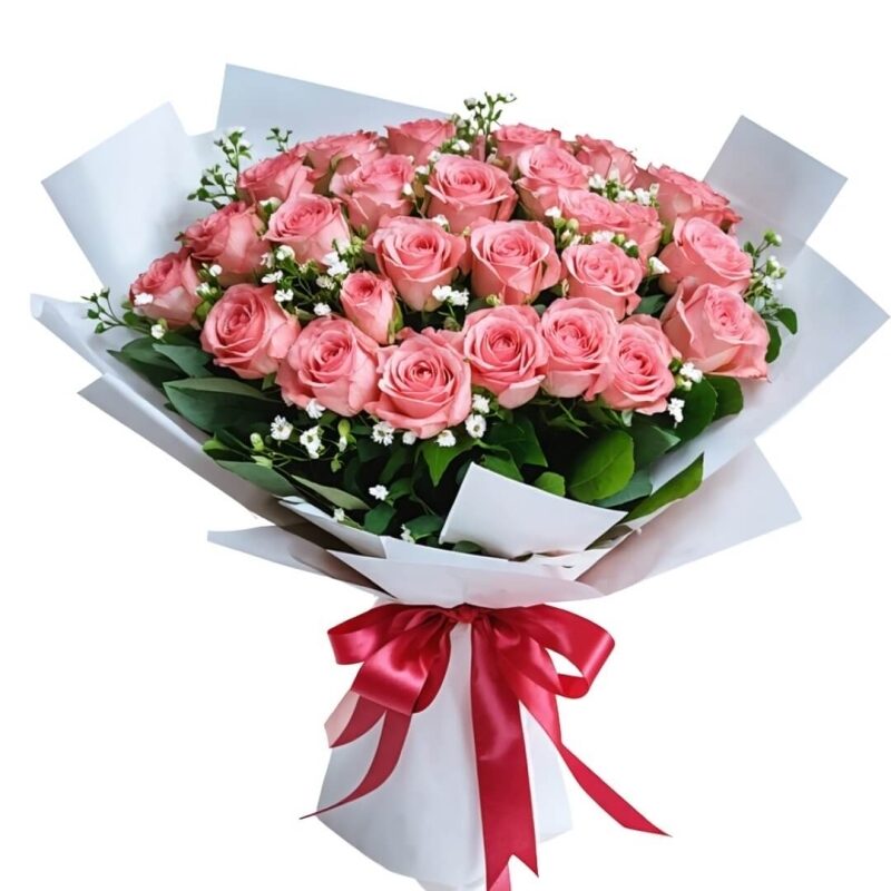 25 Pink Roses (Regular)