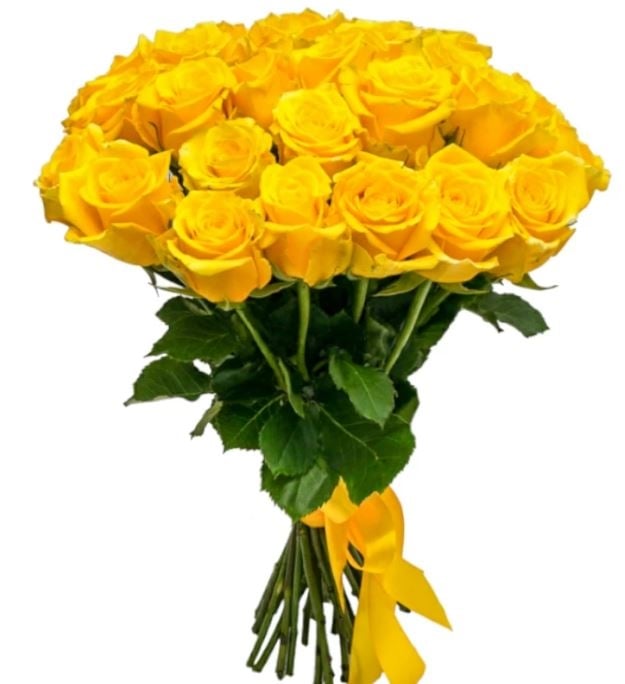 29 Yellow Roses
