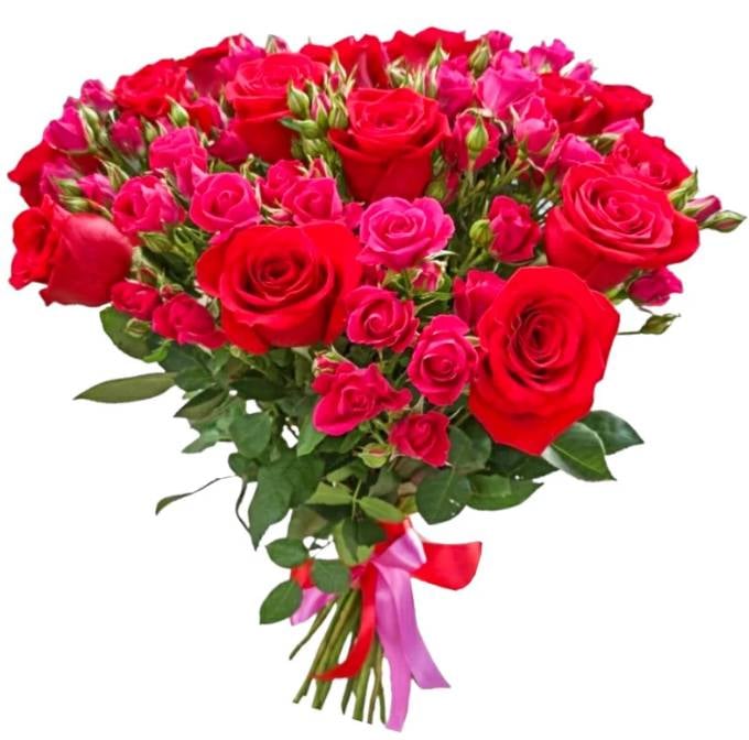 Big Bright Red Bouquet