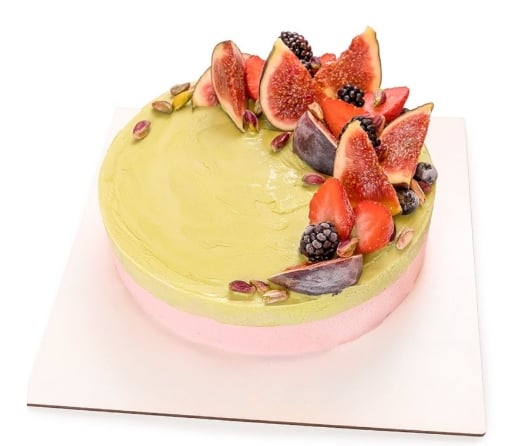 Pistachio Ice-cream Cake