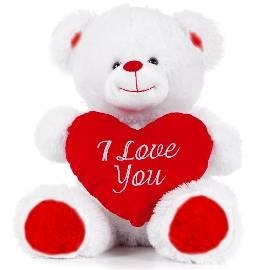 The Fluffy Bear (Medium - 35cm)