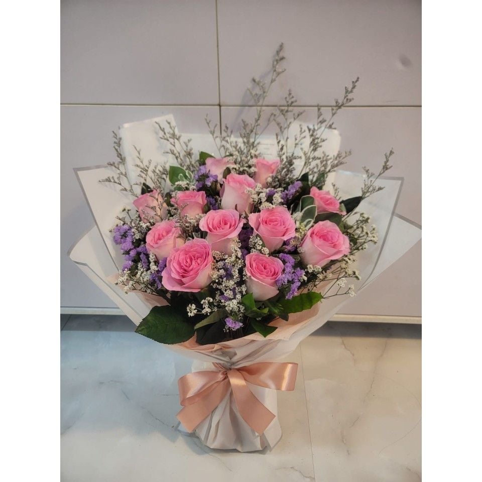 12pcs Roses Bouquet (Standard)