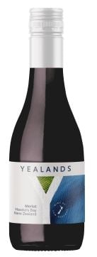 Soft, juicy Hawke's Bay merlot - a perfect single serve size!