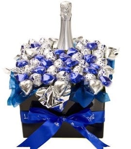 Champaign And Chocolate Arrangement