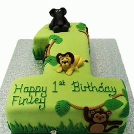 First Birthday Cake (15 persons / diameter 25 cm)