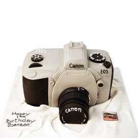 Camera Cake (15 persons / diameter 25 cm)
