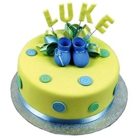 Baby Shoe Cake (15 persons / diameter 25 cm)