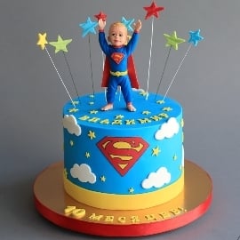 А little superhero cake (15 persons)