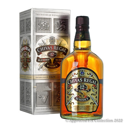 Chivas Regal Whiskey 12 Years Old
