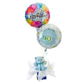 It'S A Boy Bear And Balloons (Air Balloons)