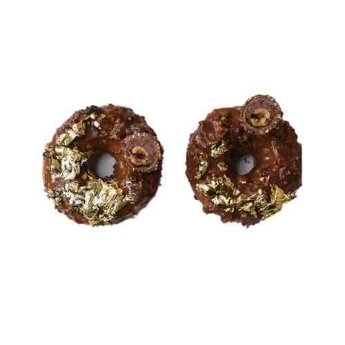 Golden Ferrero Rocher Doughnut