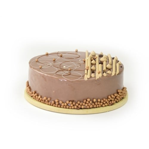 Hazelnut Praline Chocolate Mousse Cake-8In