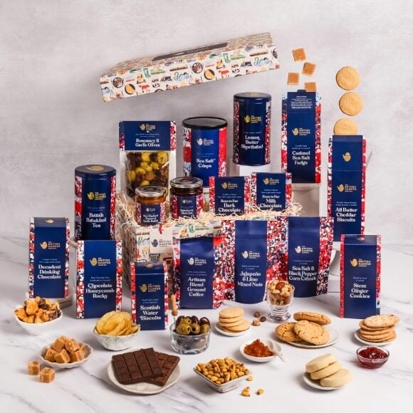 Gourmet British Hamper for EU Delivery
