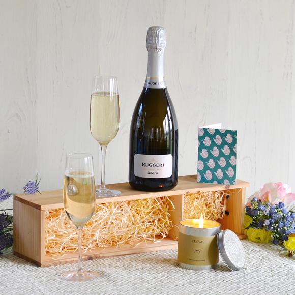 The Prosecco and Candle Gift