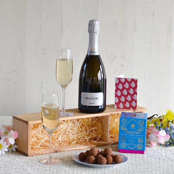 The Prosecco and Prestat Chocolate Gift