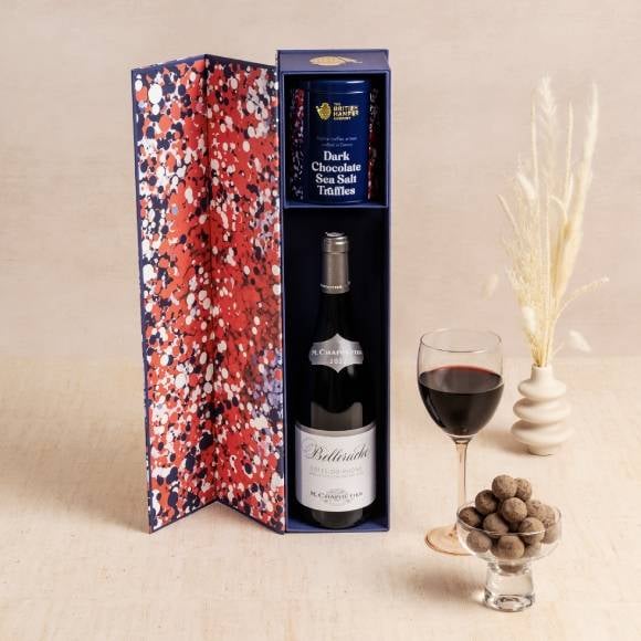 The Red Wine and Truffles Gift
