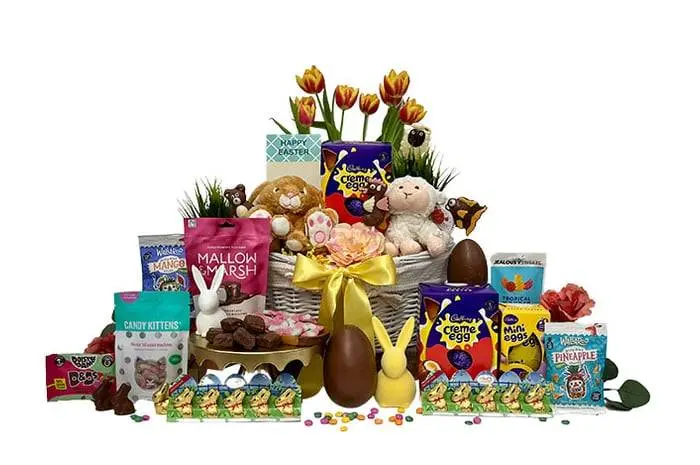 Easter Bunny Basket For 2 Children
