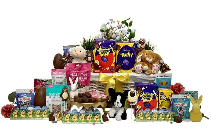 Easter Bunny Basket For 3 Kids