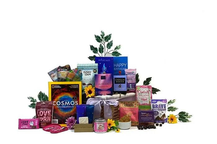 Women's General Knowledge Birthday Gift Basket