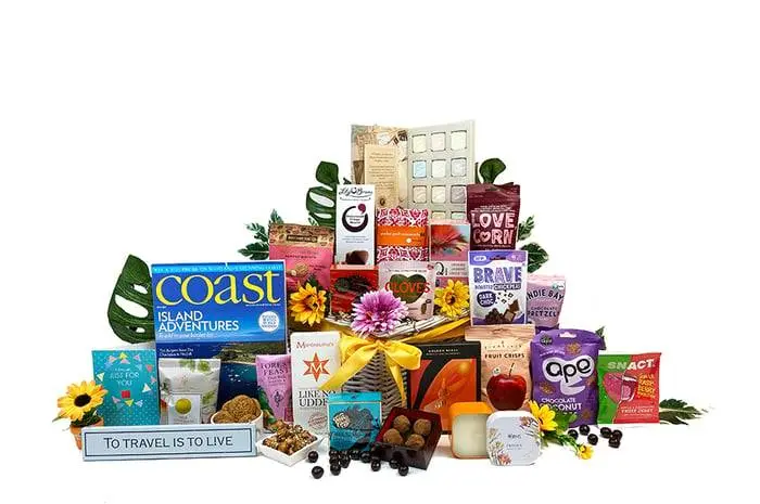 Women's Travel Birthday Gift Basket