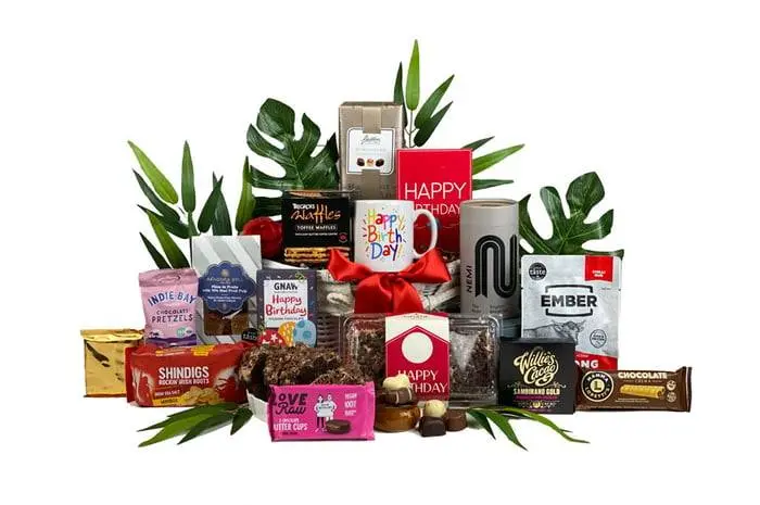Birthday Sentiments Gift Basket