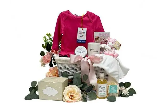 Mummy and Baby Girl Gift Basket
