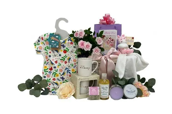 Blooming Mummy & Baby Girl Gift Basket