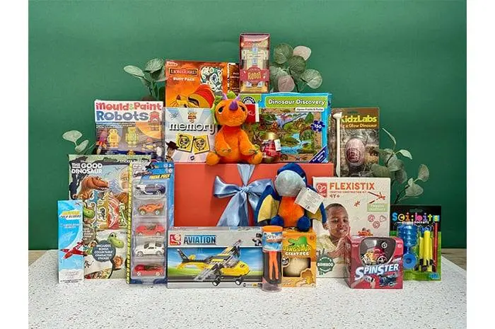 Fun Favourites Gift Basket for Boys Age 5-7