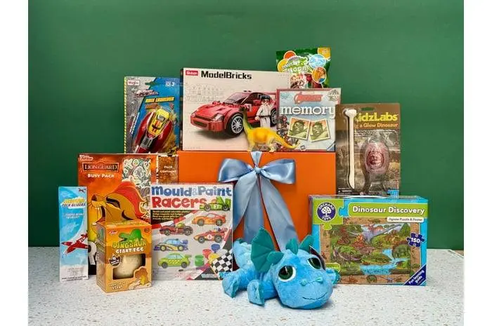 Prehistoric Playtime Boys Gift Basket Age 5-7
