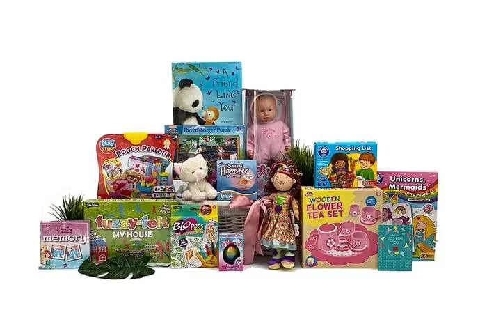Shining Star Girl Gift Basket Age 3-4