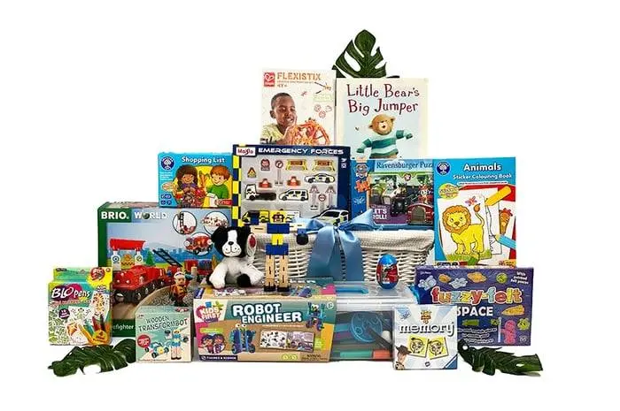 Little Wonders Boy Gift Basket Age 3-5
