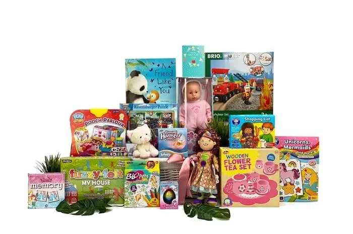 Little Wonders Girl Gift Basket Age 3-5
