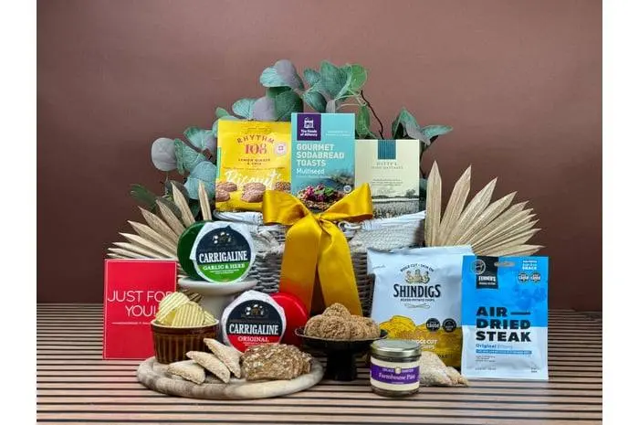 Cheesy Sunshine Gift Basket