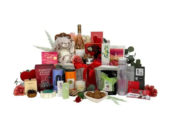 Valentines Crown Gift Basket