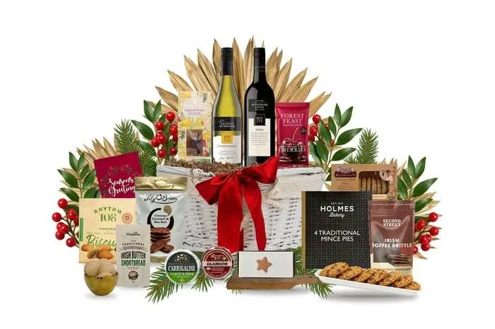 Snowy Christmas Afternoon Duo Gift Basket