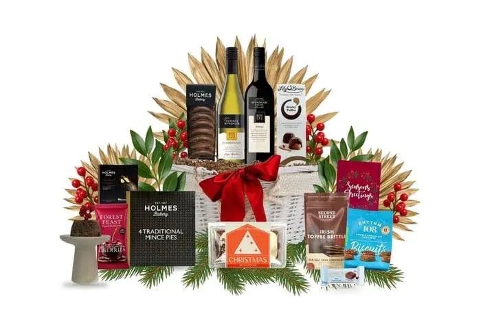 Christmas Earth Gift Basket