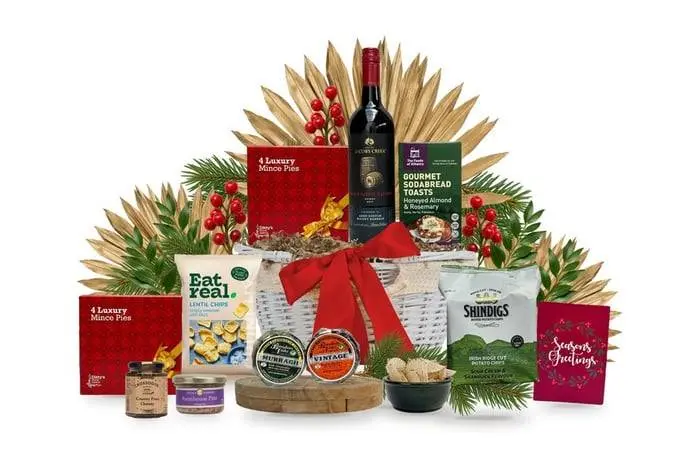 Xmas Cheese and Wine Gift