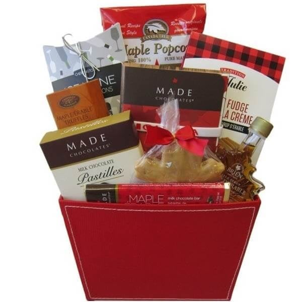 Proud To Be Canadian Gift Basket