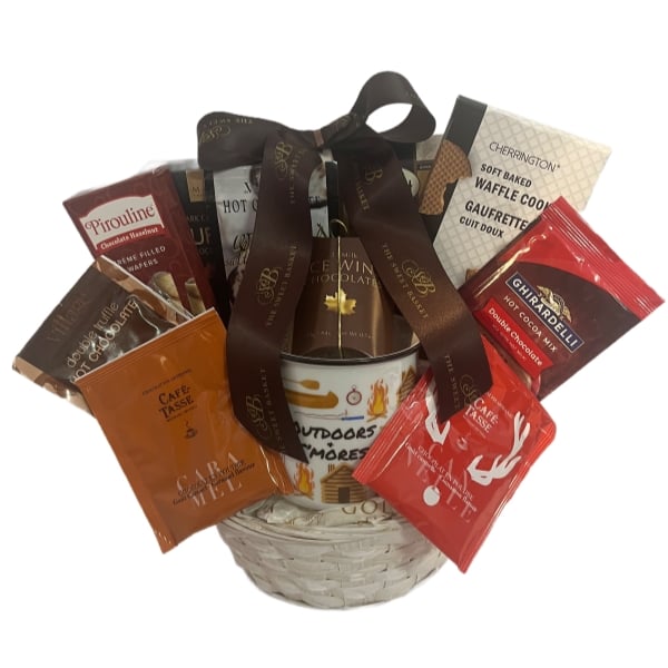 Hot Chocolate & Cookies basket