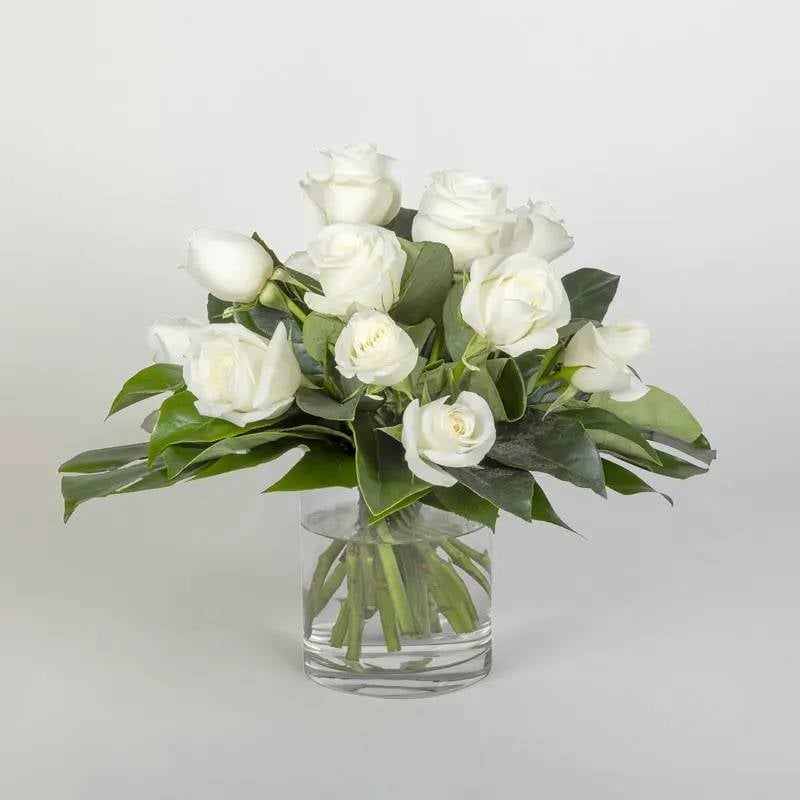 Eternal Roses in White