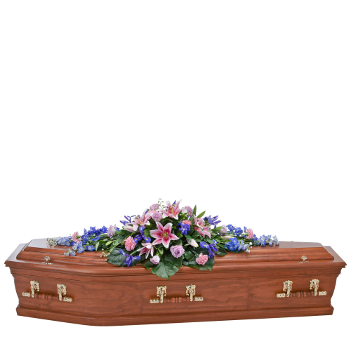 Graceful Tribute Coffin Spray