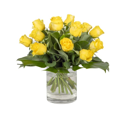 Eternal Roses in Yellow