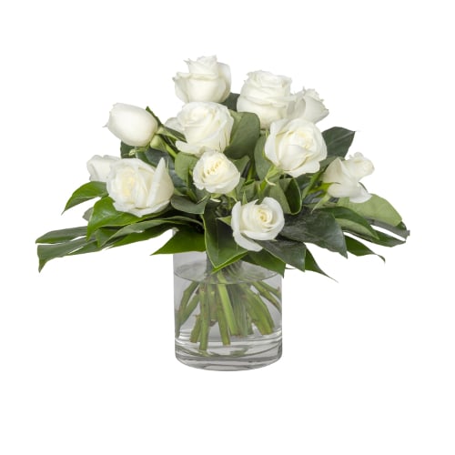 Eternal Roses in White