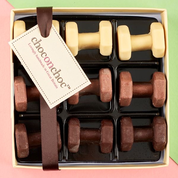 Chocolate Dumbbells