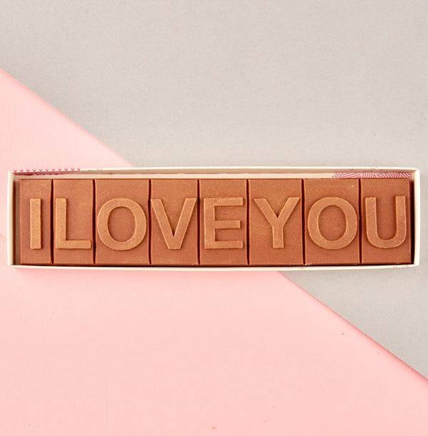 I Love You Chocolate Bar